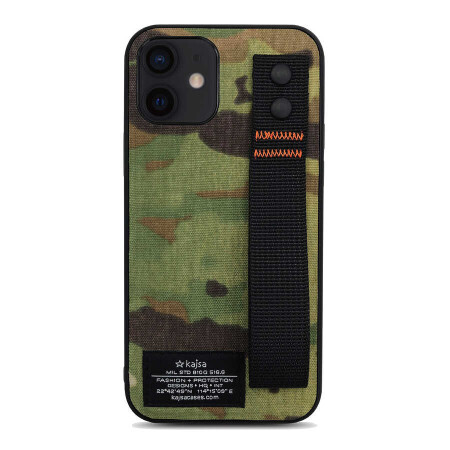 Apple iPhone 12 Kılıf Kajsa Cordura Serisi Military Kapak - 3