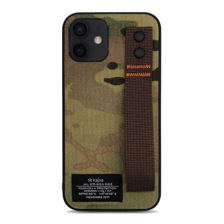 Apple iPhone 12 Kılıf Kajsa Cordura Serisi Military Kapak - 2