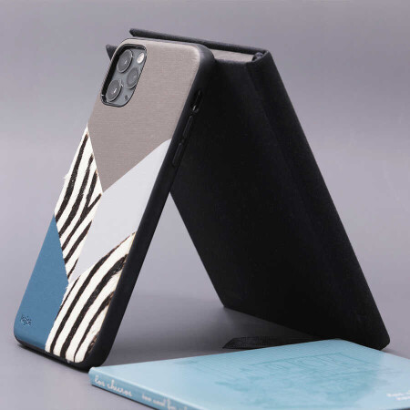 Apple iPhone 12 Kılıf Kajsa Glamorous Serisi Zebra Combo Kapak - 7