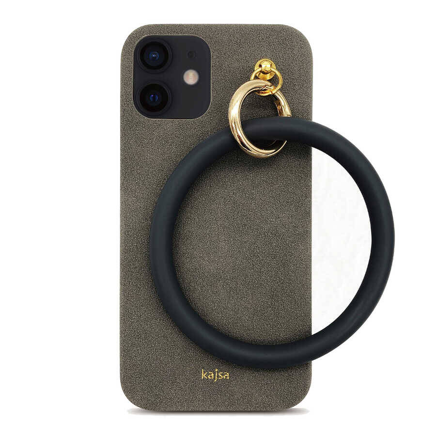 Apple iPhone 12 Kılıf Kajsa Splendid Serisi Morandi Ring Kapak - 5