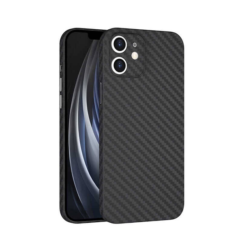 Apple iPhone 12 Kılıf ​​​​​Wiwu Skin Carbon PP Kapak - 2