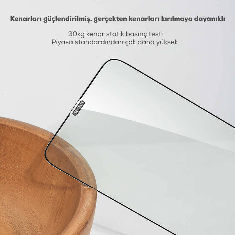 Apple iPhone 12 Mini ​​​​Benks 0.3mm V Pro Dust Proof Green Light Ekran Koruyucu - 3