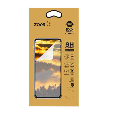 Apple iPhone 12 Mini Zore Back Nano Micro Temperli Arka Koruyucu - 1