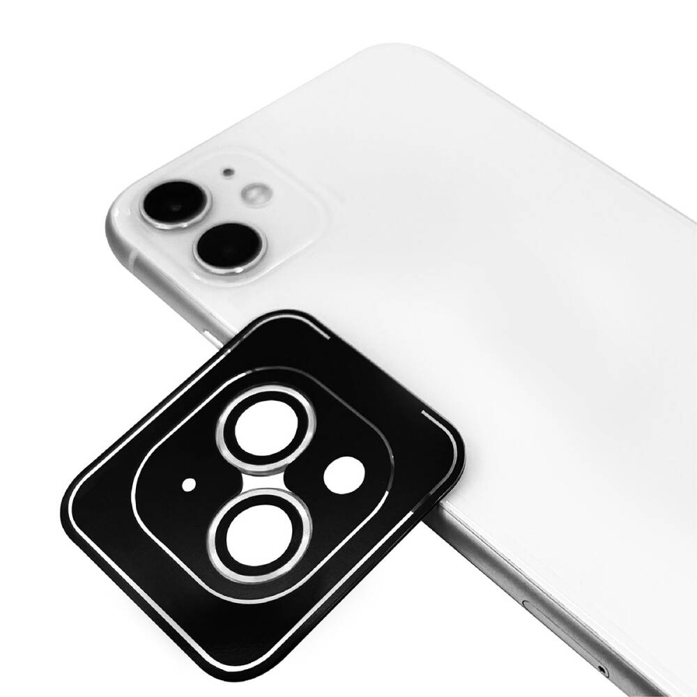Apple iPhone 12 Mini Zore CL-11 Safir Parmak İzi Bırakmayan Anti-Reflective Kamera Lens Koruyucu - 7