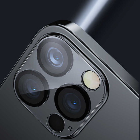 Apple iPhone 12 Pro Benks İntegrated Kamera Lens Koruyucu Cam - 4