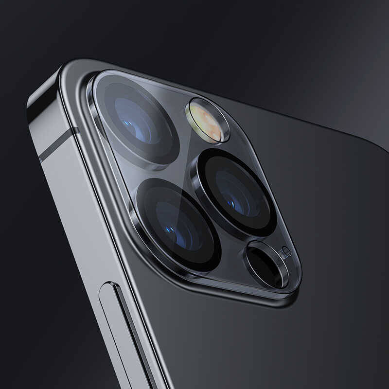 Apple iPhone 12 Pro Benks İntegrated Kamera Lens Koruyucu Cam - 6