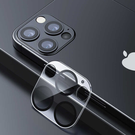 Apple iPhone 12 Pro Benks İntegrated Kamera Lens Koruyucu Cam - 7