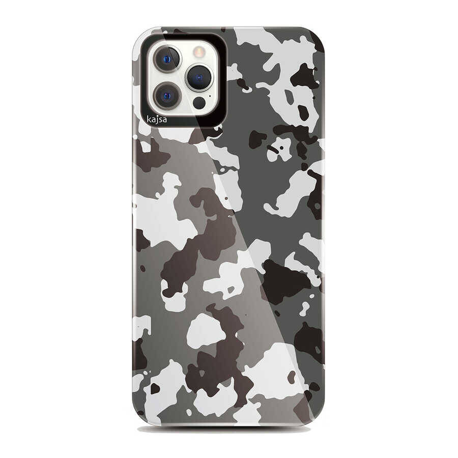 Apple iPhone 12 Pro Kılıf Kajsa Camo Kapak - 3