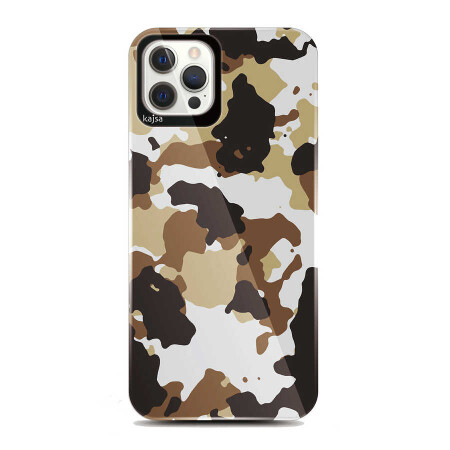 Apple iPhone 12 Pro Kılıf Kajsa Camo Kapak - 2