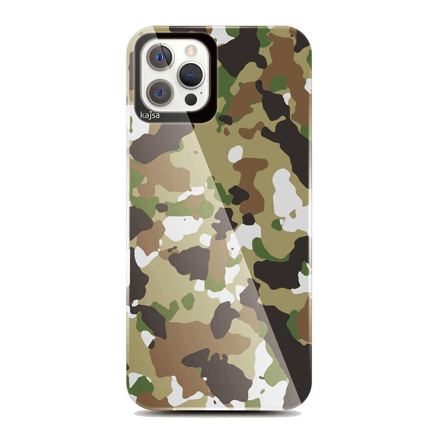 Apple iPhone 12 Pro Kılıf Kajsa Camo Kapak - 1