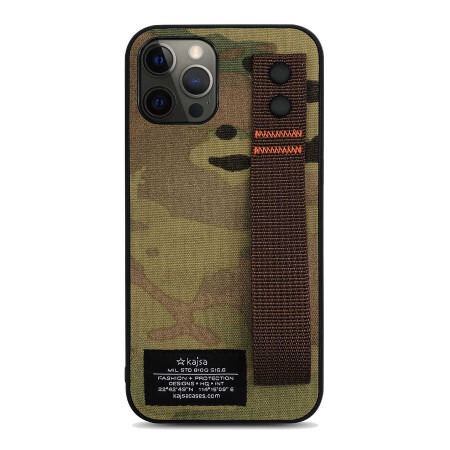 Apple iPhone 12 Pro Kılıf Kajsa Cordura Serisi Military Kapak - 3