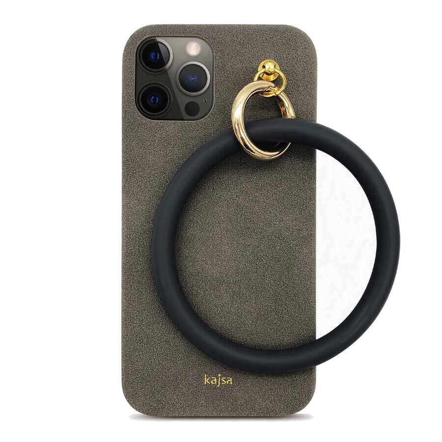 Apple iPhone 12 Pro Kılıf Kajsa Splendid Serisi Morandi Ring Kapak - 5