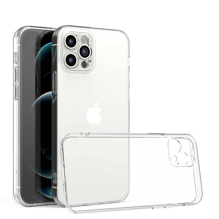 Apple iPhone 12 Pro Kılıf Zore Kamera Korumalı Süper Silikon Kapak - 2