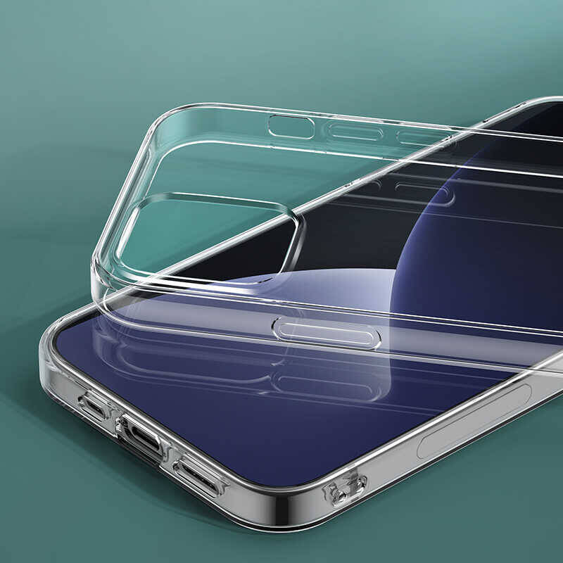 Apple iPhone 12 Pro Max Kılıf Benks Transparent Kapak - 7