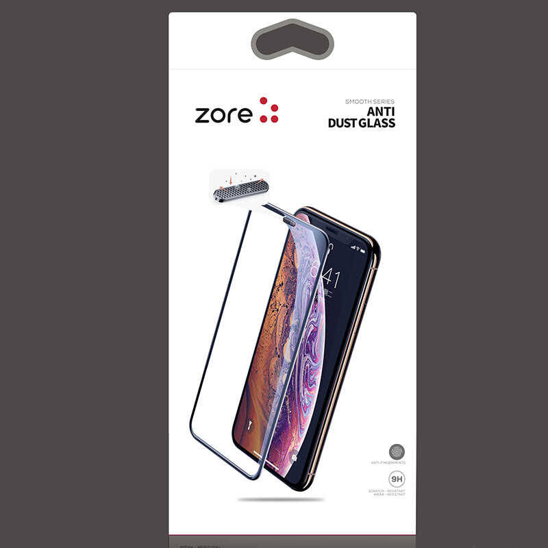 Apple iPhone 12 Pro Zore Anti-Dust Temperli Ekran Koruyucu - 4