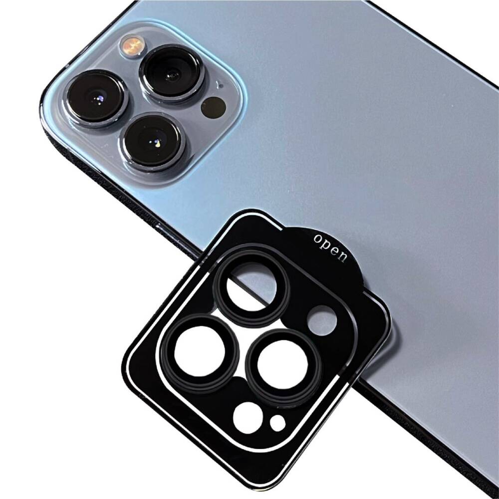 Apple iPhone 12 Pro Zore CL-11 Safir Parmak İzi Bırakmayan Anti-Reflective Kamera Lens Koruyucu - 5