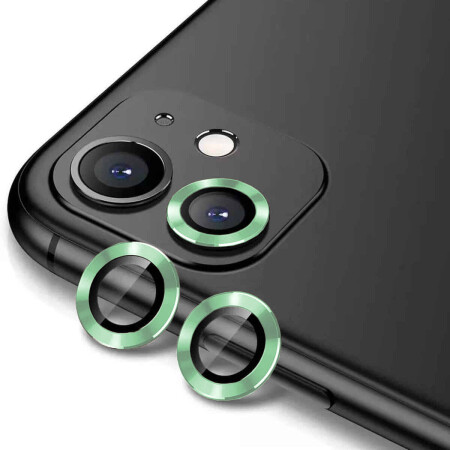 Apple iPhone 12 Zore CL-12 Premium Safir Parmak İzi Bırakmayan Anti-Reflective Kamera Lens Koruyucu - 6