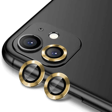 Apple iPhone 12 Zore CL-12 Premium Safir Parmak İzi Bırakmayan Anti-Reflective Kamera Lens Koruyucu - 2