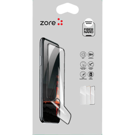 Apple iPhone 12 Zore Fiber Nano Ekran Koruyucu - 2