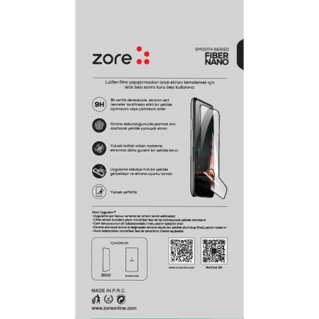 Apple iPhone 12 Zore Fiber Nano Ekran Koruyucu - 3