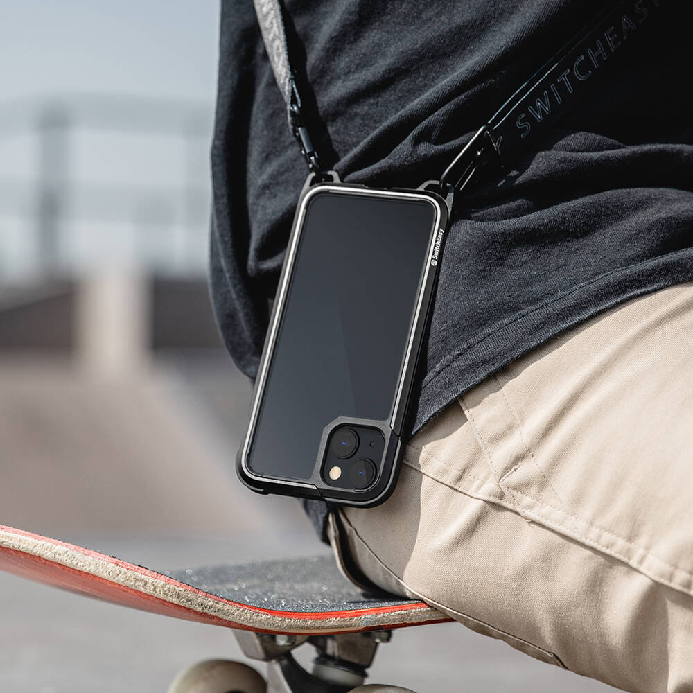 Apple iPhone 13 Boyun Askılı Kompozit Tasarımlı Şok Önleyicili Switcheasy Odyssey Kapak - 12