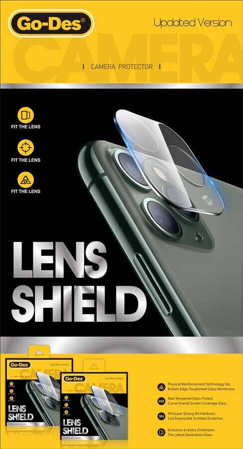 Apple iPhone 13 Mini Go Des Lens Shield Kamera Lens Koruyucu - 7