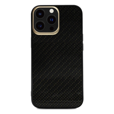 Apple iPhone 13 Pro Kılıf Kajsa Carbon Fiber Collection Arka Kapak - 3