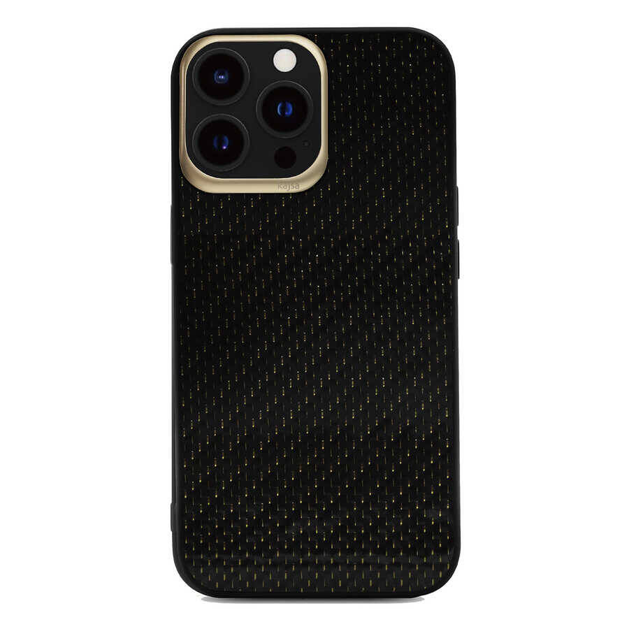 Apple iPhone 13 Pro Kılıf Kajsa Carbon Fiber Collection Arka Kapak - 2