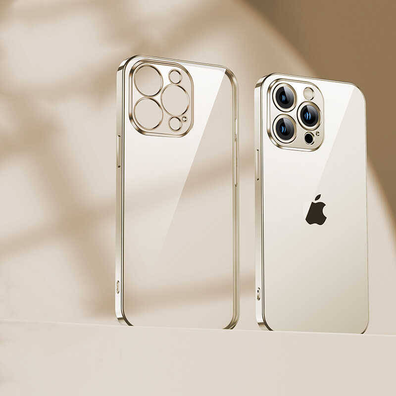 Apple iPhone 13 Pro Max Benks Matte Electroplated TPU Kapak - 2