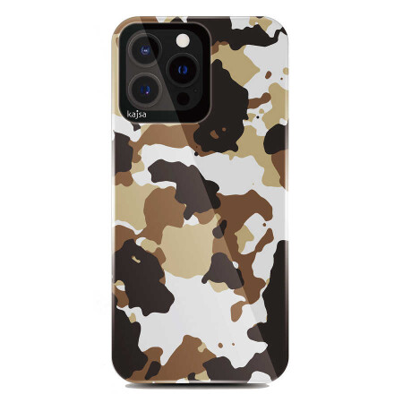 Apple iPhone 13 Pro Max Kılıf Kajsa Camo Kapak - 17