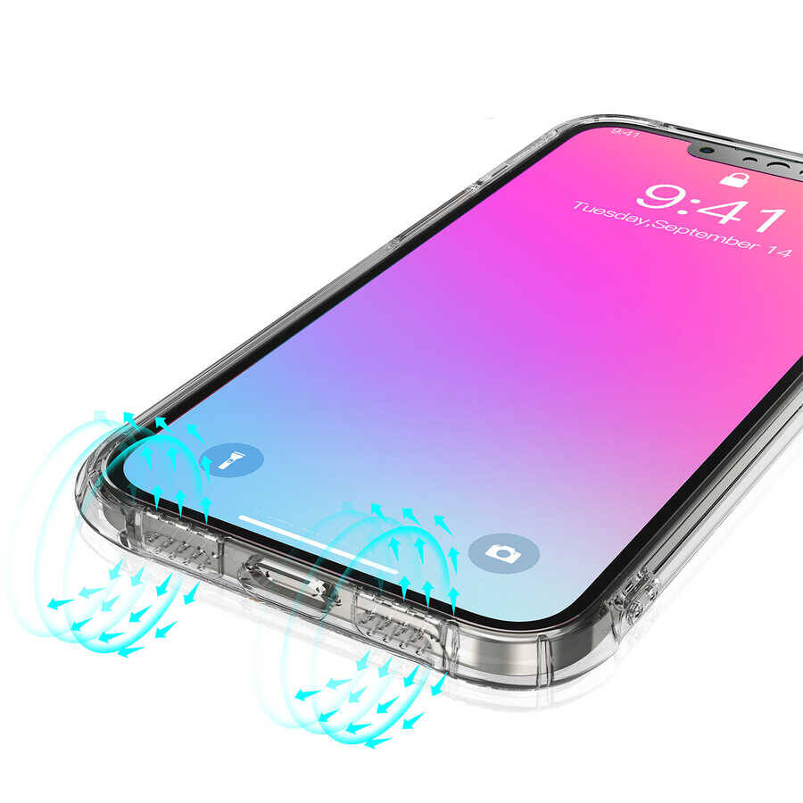 Apple iPhone 13 Pro Max Kılıf Kajsa Transparent Kapak - 28