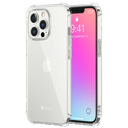 Apple iPhone 13 Pro Max Kılıf Kajsa Transparent Kapak - 16