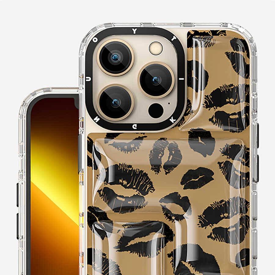 Apple iPhone 13 Pro Max Kılıf YoungKit Leopard Article Serisi Kapak - 16