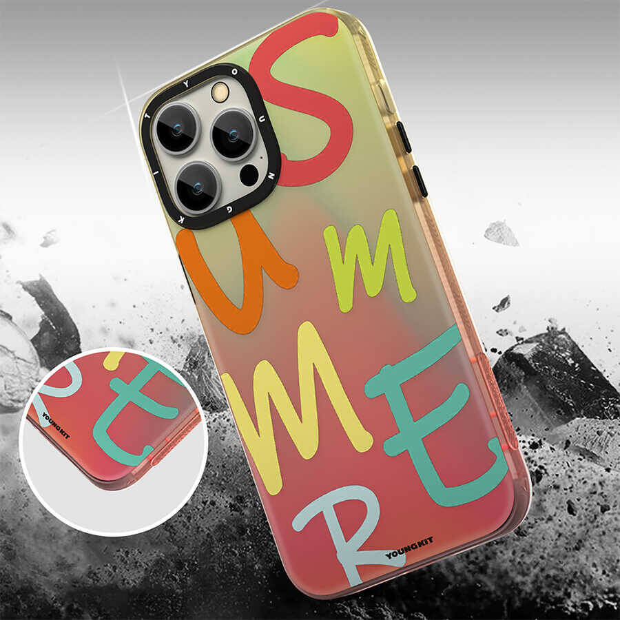 Apple iPhone 13 Pro Max Kılıf YoungKit Summer Serisi Kapak - 14