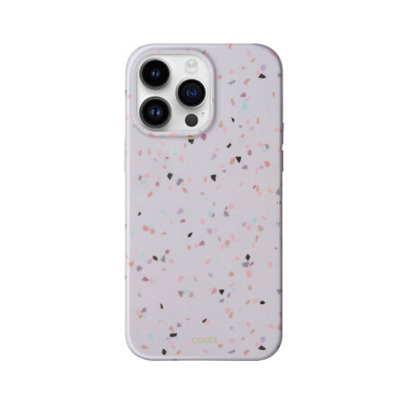 Apple iPhone 14 Pro Kılıf Mozaik Desenli Coehl Terrazzo Kapak - 2