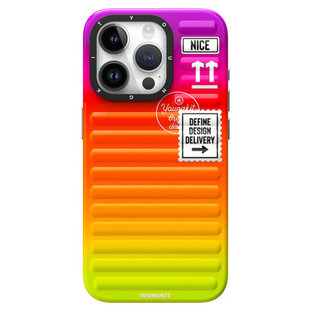 Apple iPhone 15 Pro Kılıf YoungKit The Secret Color Serisi Kapak - 6