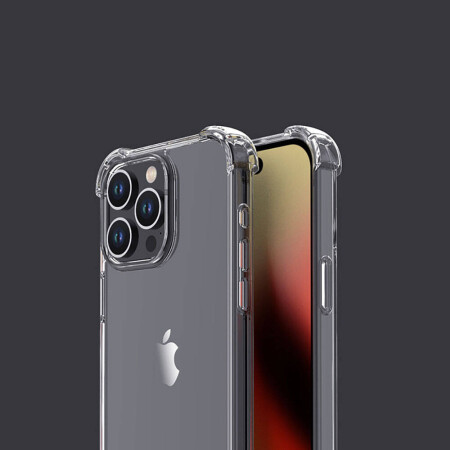 Apple iPhone 15 Pro Kılıf Zore Nitro Anti Shock Silikon - 4