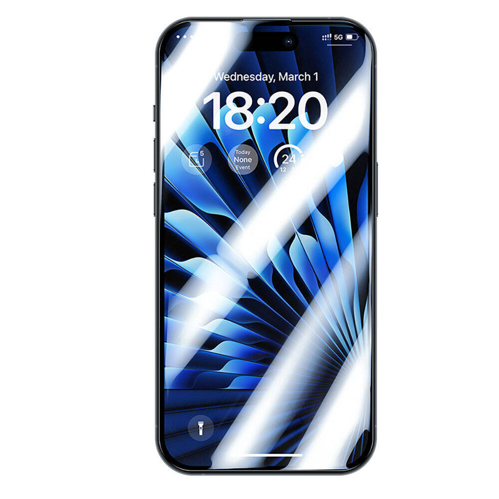 Apple iPhone 15 Pro Max Benks V Pro Safir Shield Ekran Koruyucu + Kolay Uygulama Aparatlı - 7