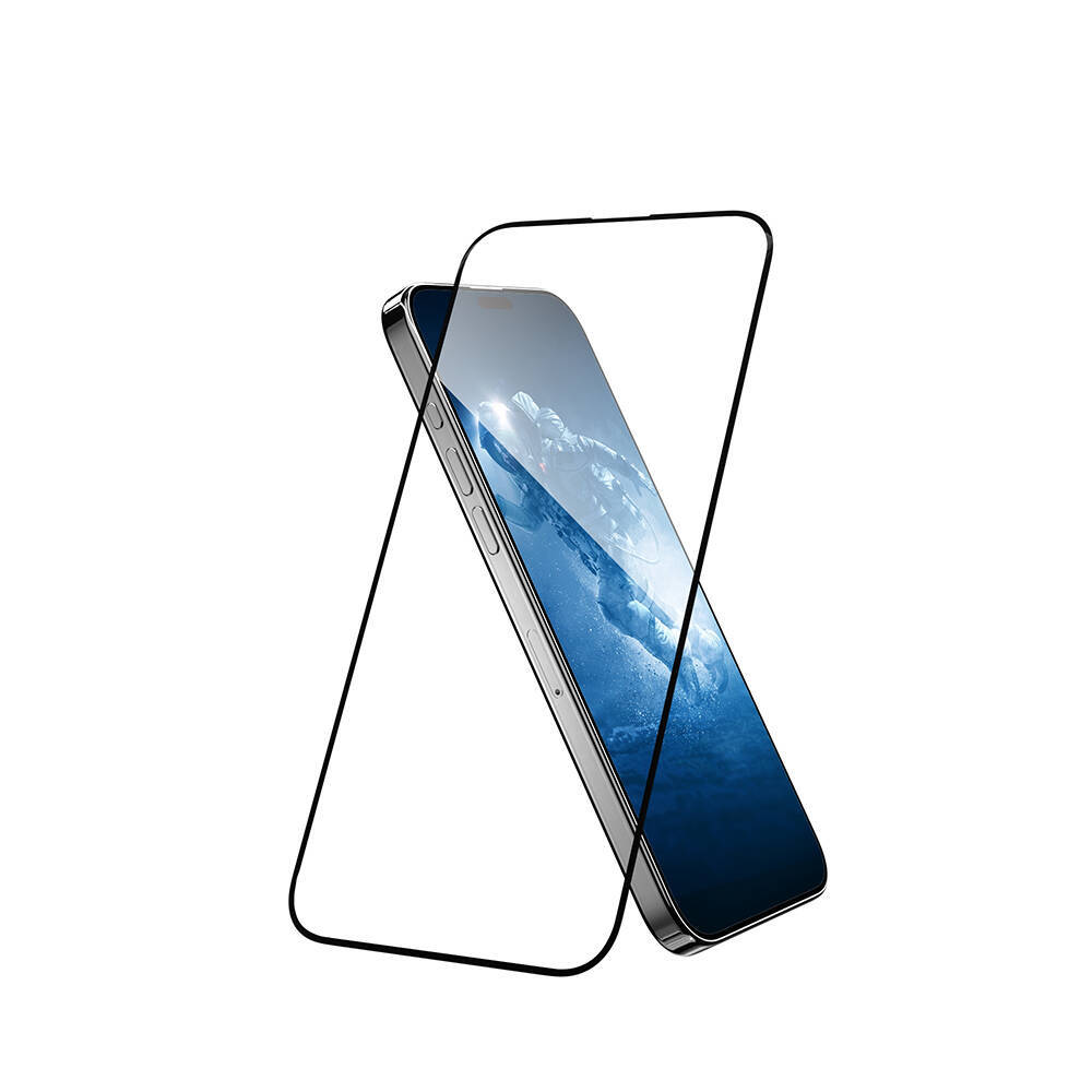 Apple iPhone 15 Pro Premium Temperli Ultra HD Switcheasy Glass 9H Cam Ekran Koruyucu - 2