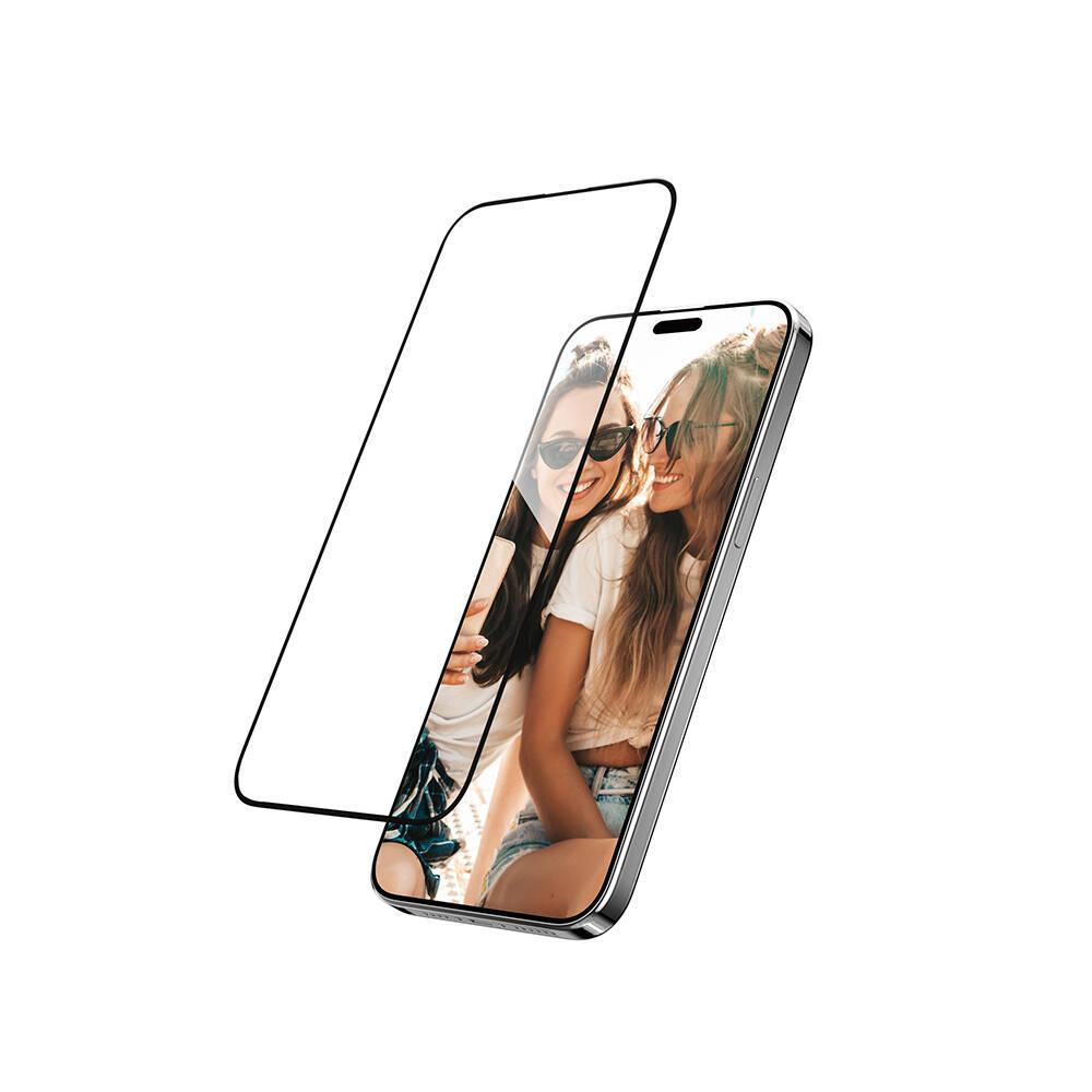 Apple iPhone 15 Pro Premium Temperli Ultra HD Switcheasy Glass 9H Cam Ekran Koruyucu - 4
