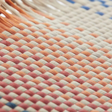 Apple iPhone 16 Plus Kılıf Magsafe Şarj Özellikli Aramid Fiber Pitaka Tactile Woven Sunset-Moonrise Serisi Sunset Kapak - 5