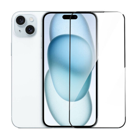 Apple iPhone 16 Pro Max Wiwu GT-014 Polimer Oleofobik Kaplama Şeffaf Pürüzsüz Temperli Cam Ekran Koruyucu 25li Paket - 7