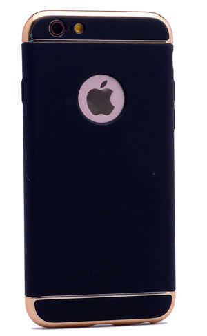 Apple iPhone 5 Kılıf Zore 3 Parçalı Rubber Kapak - 7