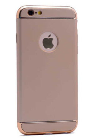 Apple iPhone 5 Kılıf Zore 3 Parçalı Rubber Kapak - 5