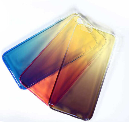 Apple iPhone 5 Kılıf Zore Renkli Transparan Kapak - 10