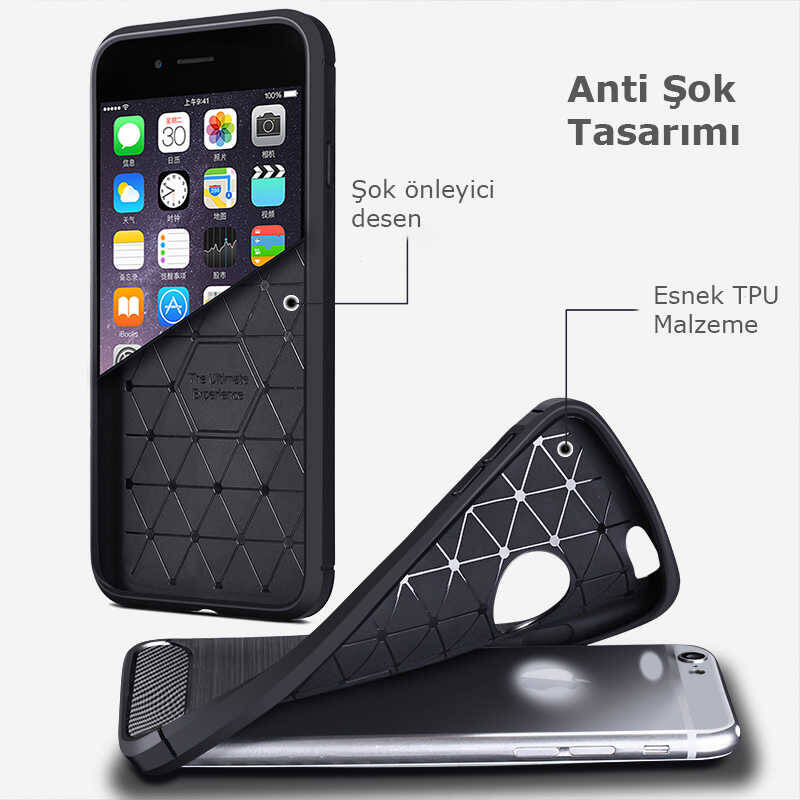 Apple iPhone 5 Kılıf Zore Room Silikon Kapak - 10