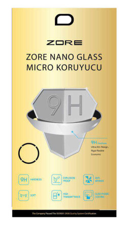 Apple iPhone 5 Zore Nano Micro Temperli Ekran Koruyucu - 1