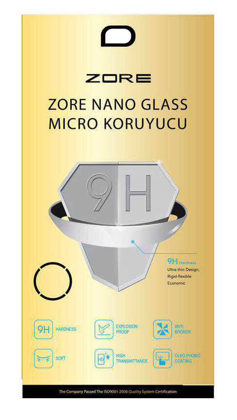 Apple iPhone 5 Zore Nano Micro Temperli Ekran Koruyucu - 1