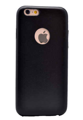 Apple iPhone 6 Plus Kılıf Zore 1-1 Deri Soft Kapak - 4