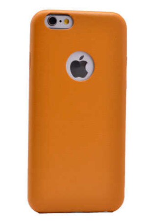 Apple iPhone 6 Plus Kılıf Zore 1-1 Deri Soft Kapak - 1
